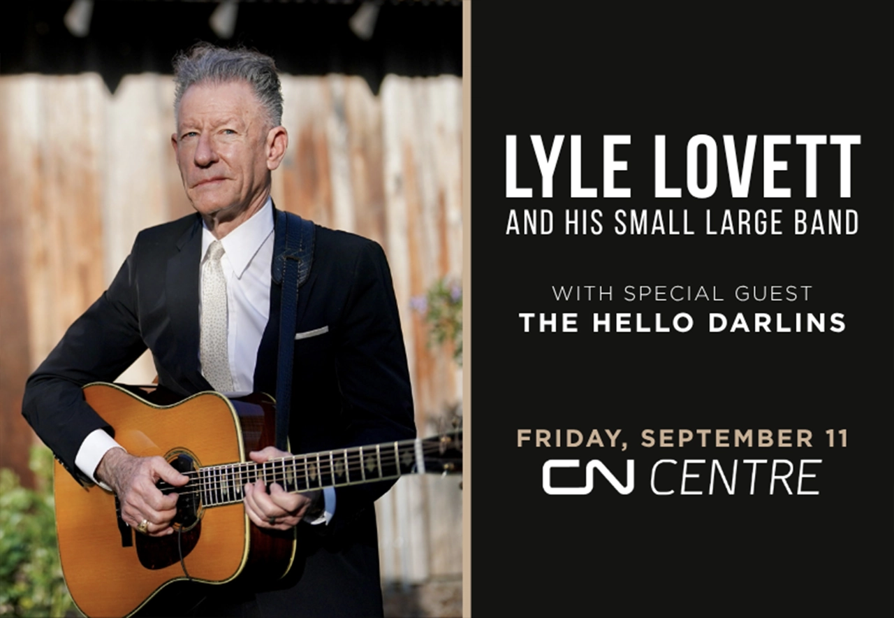 Lyle Lovett And His Small Large Band at the CN Centre in Prince George, BC