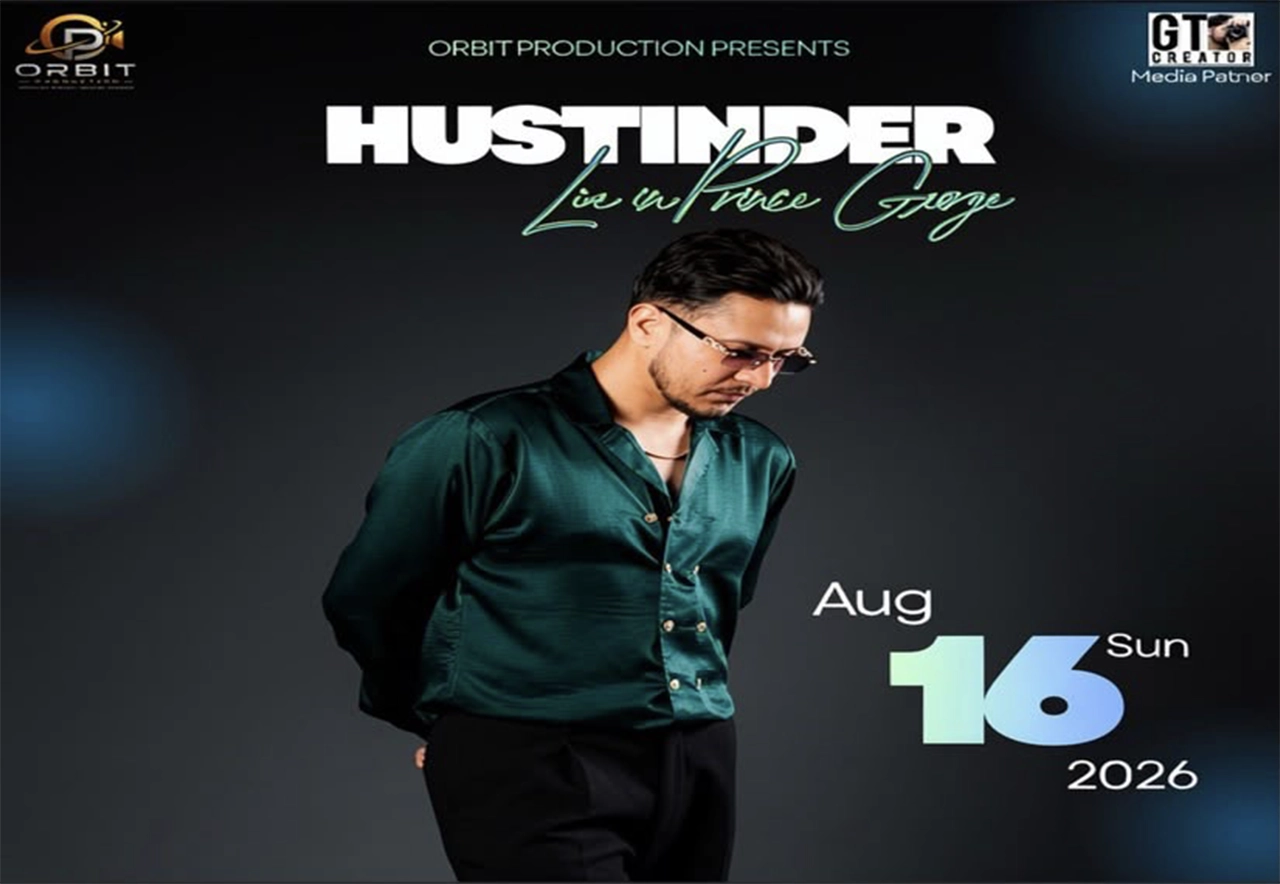 Hustinder Live event on August 16, 2026